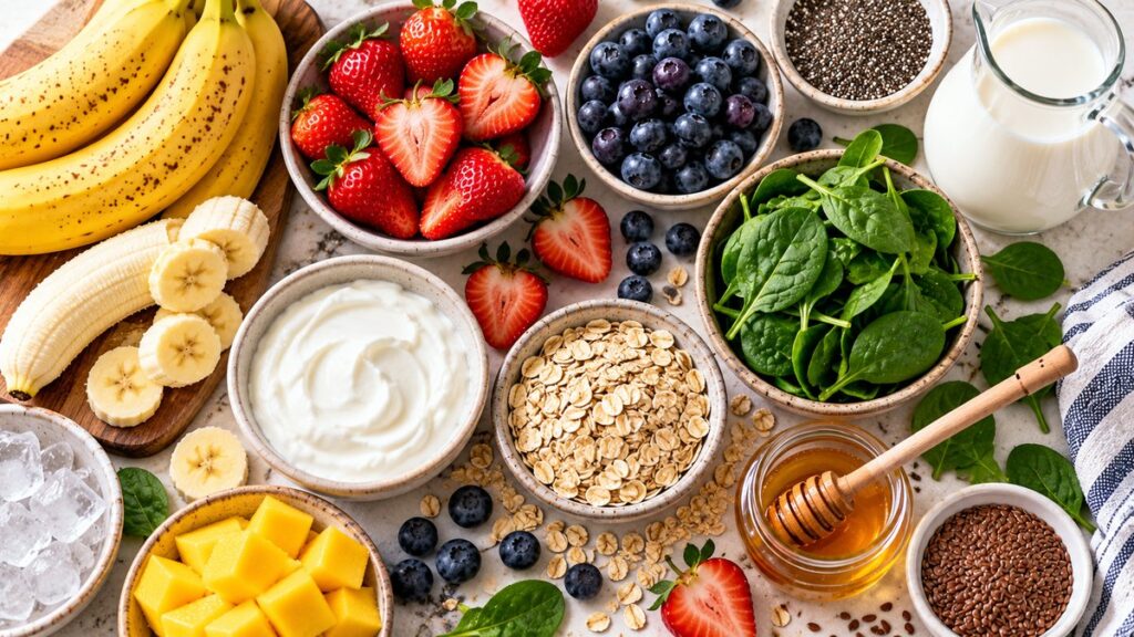 Easy Homemade Smoothie Recipes for Breakfast - illustration