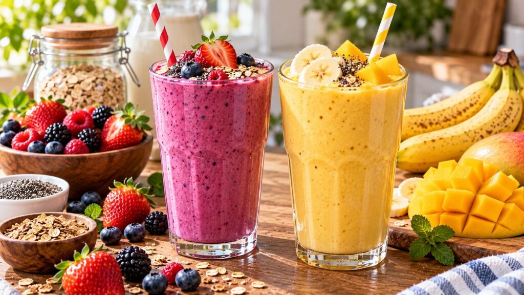 Easy Homemade Smoothie Recipes for Breakfast
