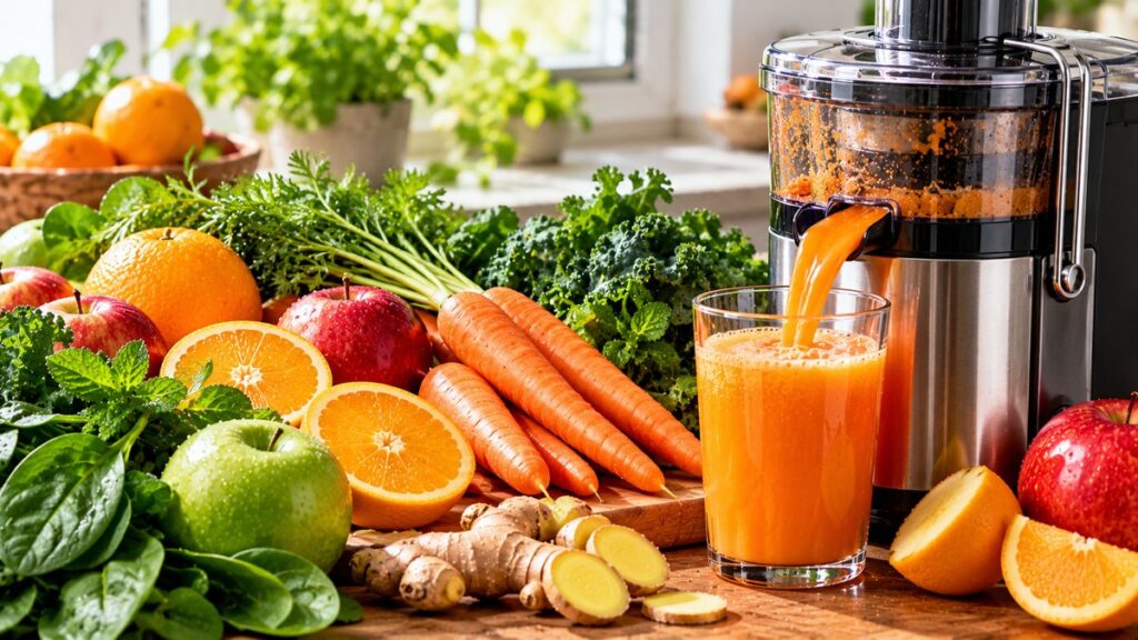 Homemade Fresh Juice Ideas for Any Season - illustration