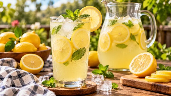 Simple Homemade Lemonade (Classic and Variations)